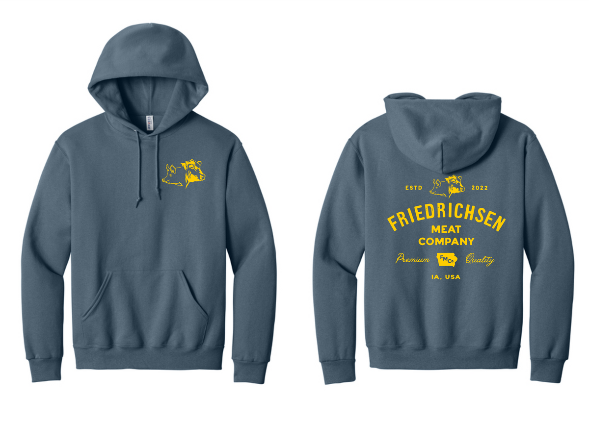 Friedrichsen Meat Co. Jerzees NuBlend Hooded Sweatshirt