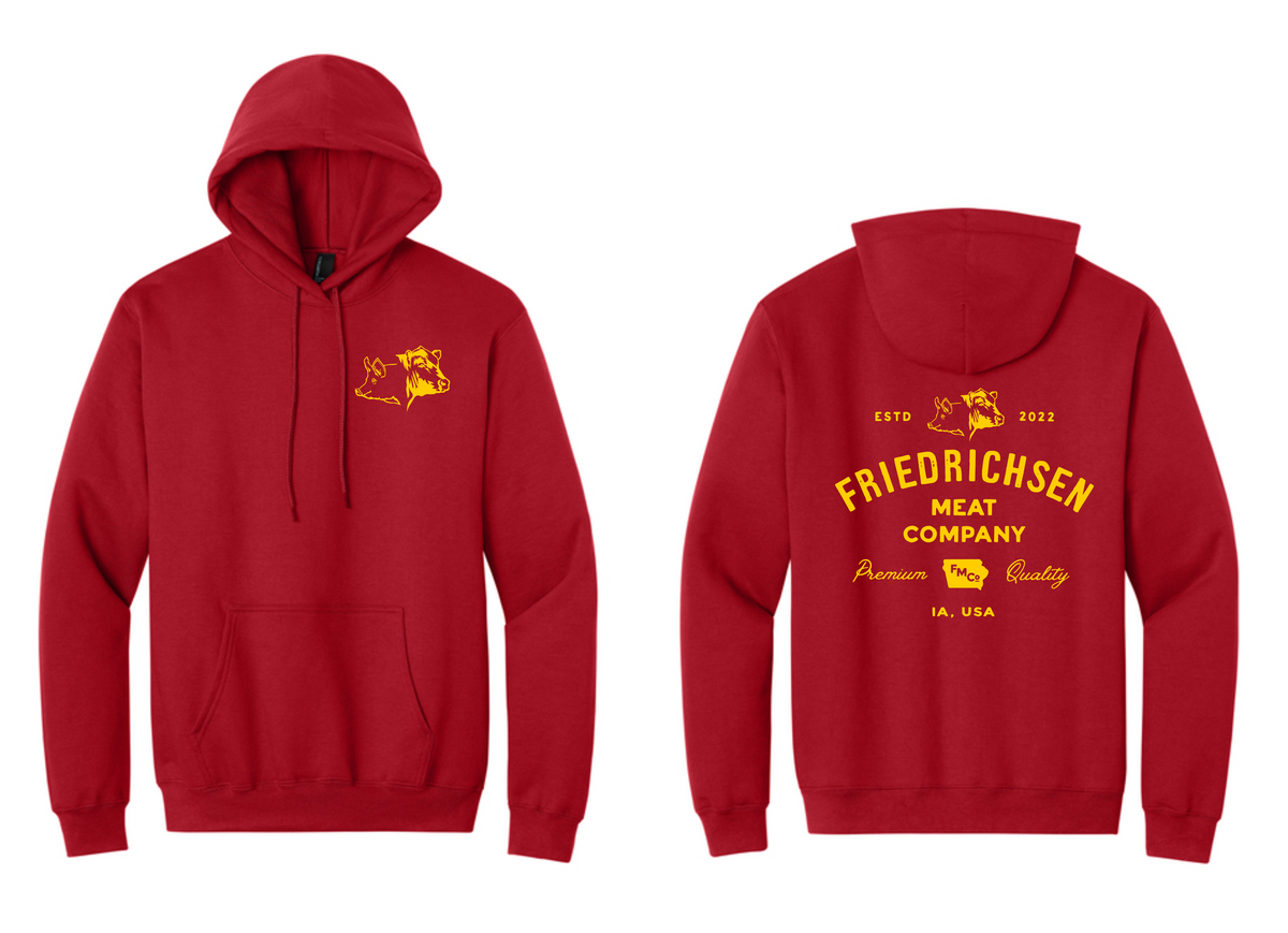 Friedrichsen Meat Co. Port & Co. Tall Essential Fleece Hoodie