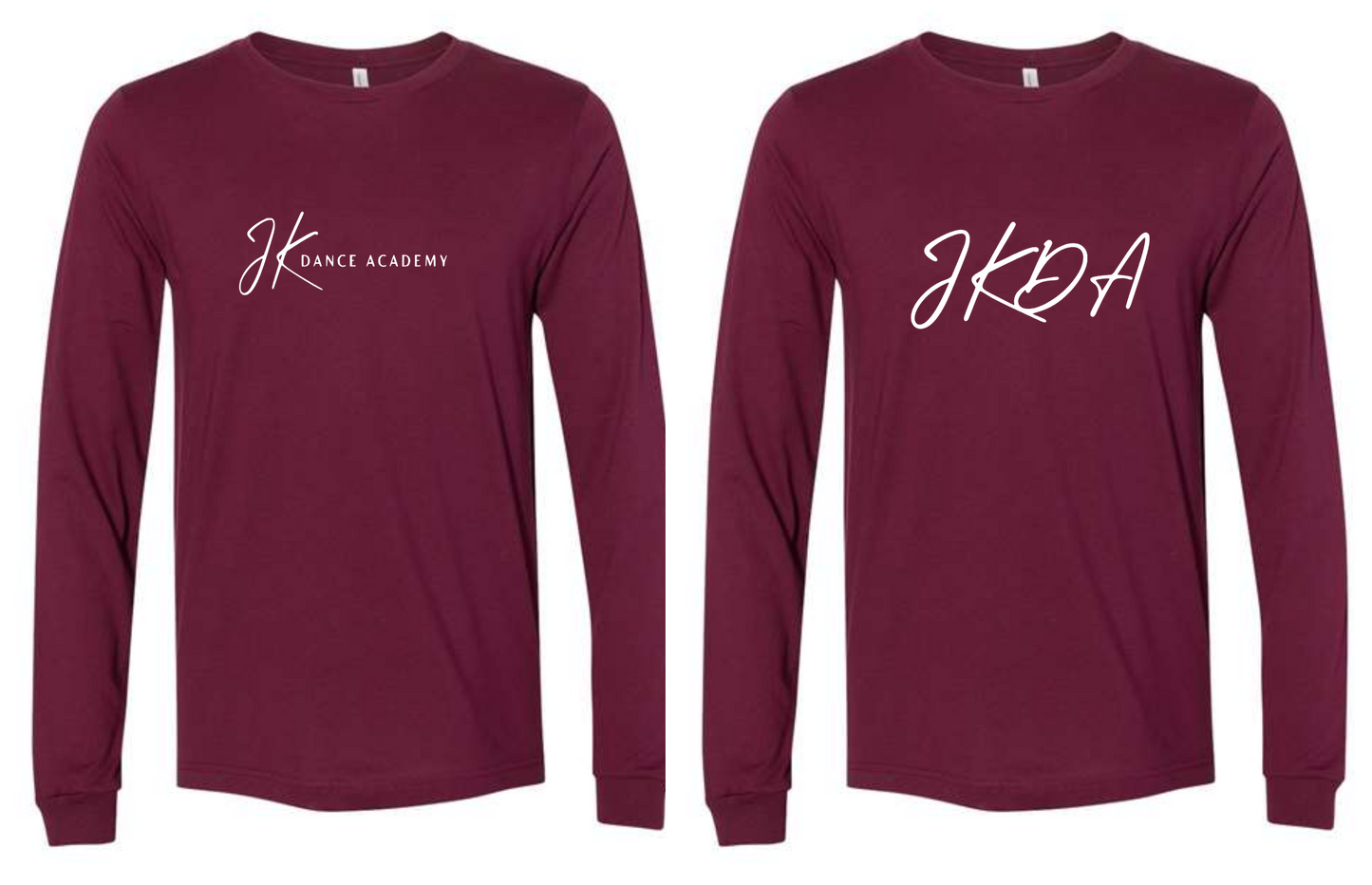 JK Dance Unisex Jersey Long Sleeve Tee Adult