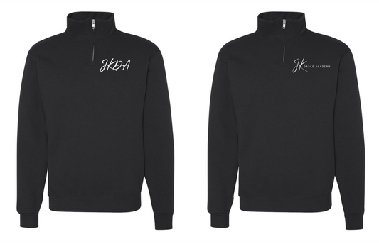 JK Dance Unisex Nublend® Cadet Collar Quarter-Zip Sweatshirt