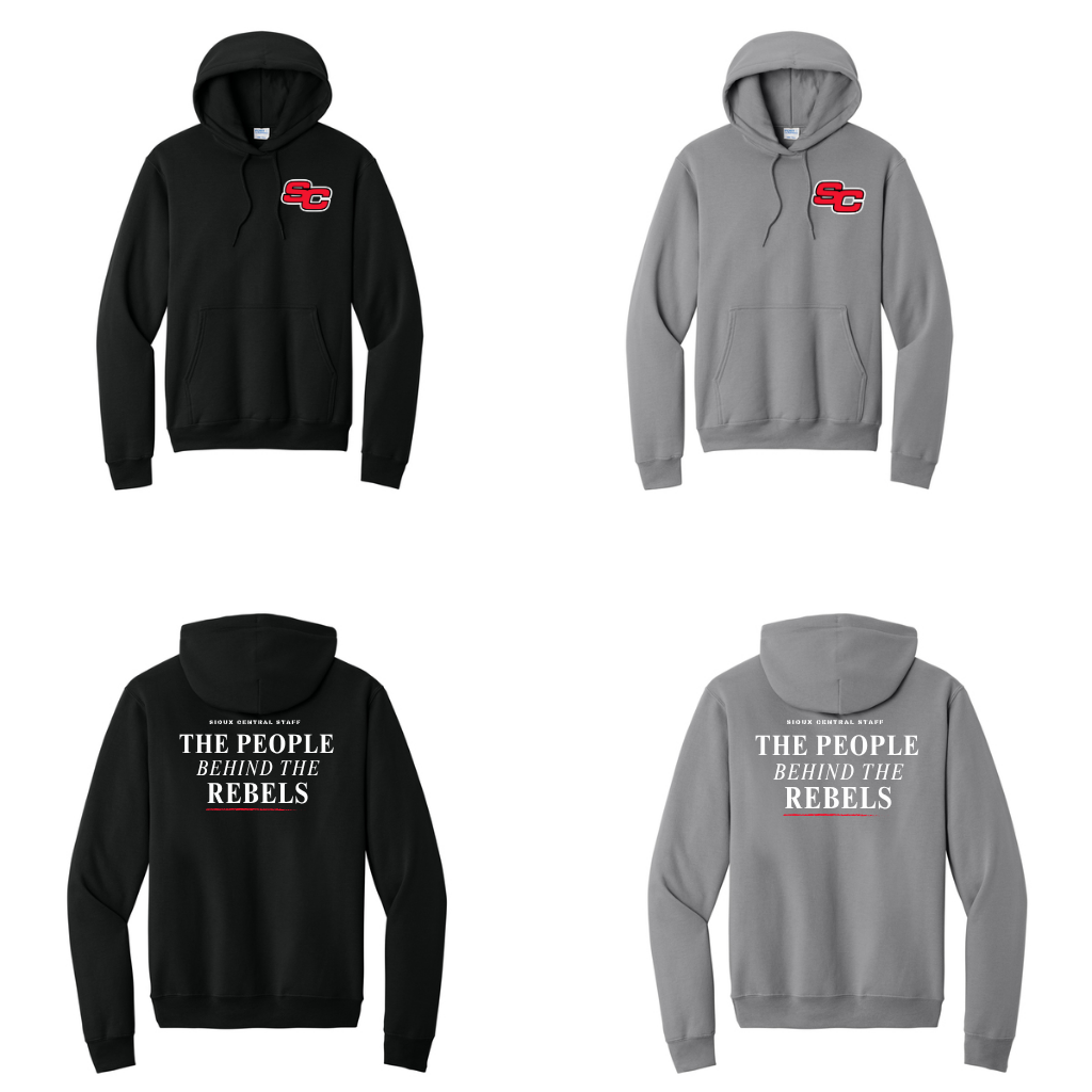 Sioux Central People Behind the Rebels Hoodie