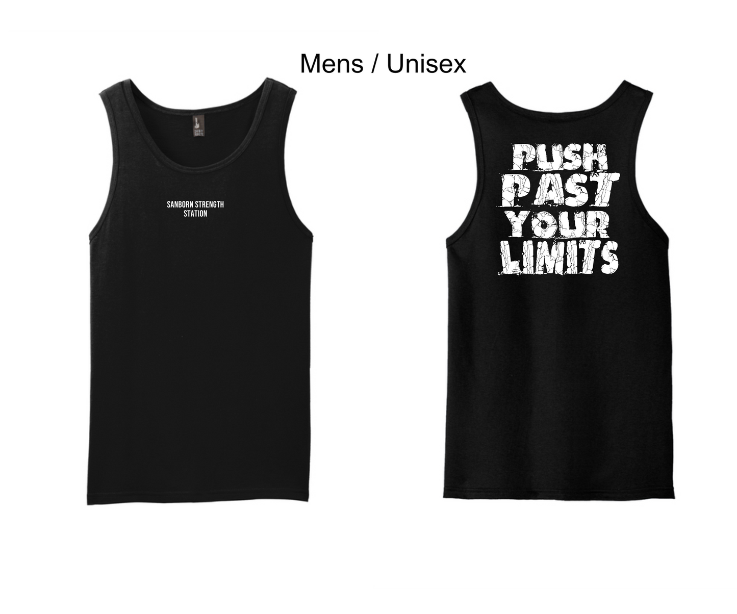 Push Past Your Limits Tank Sanborn Strength Station