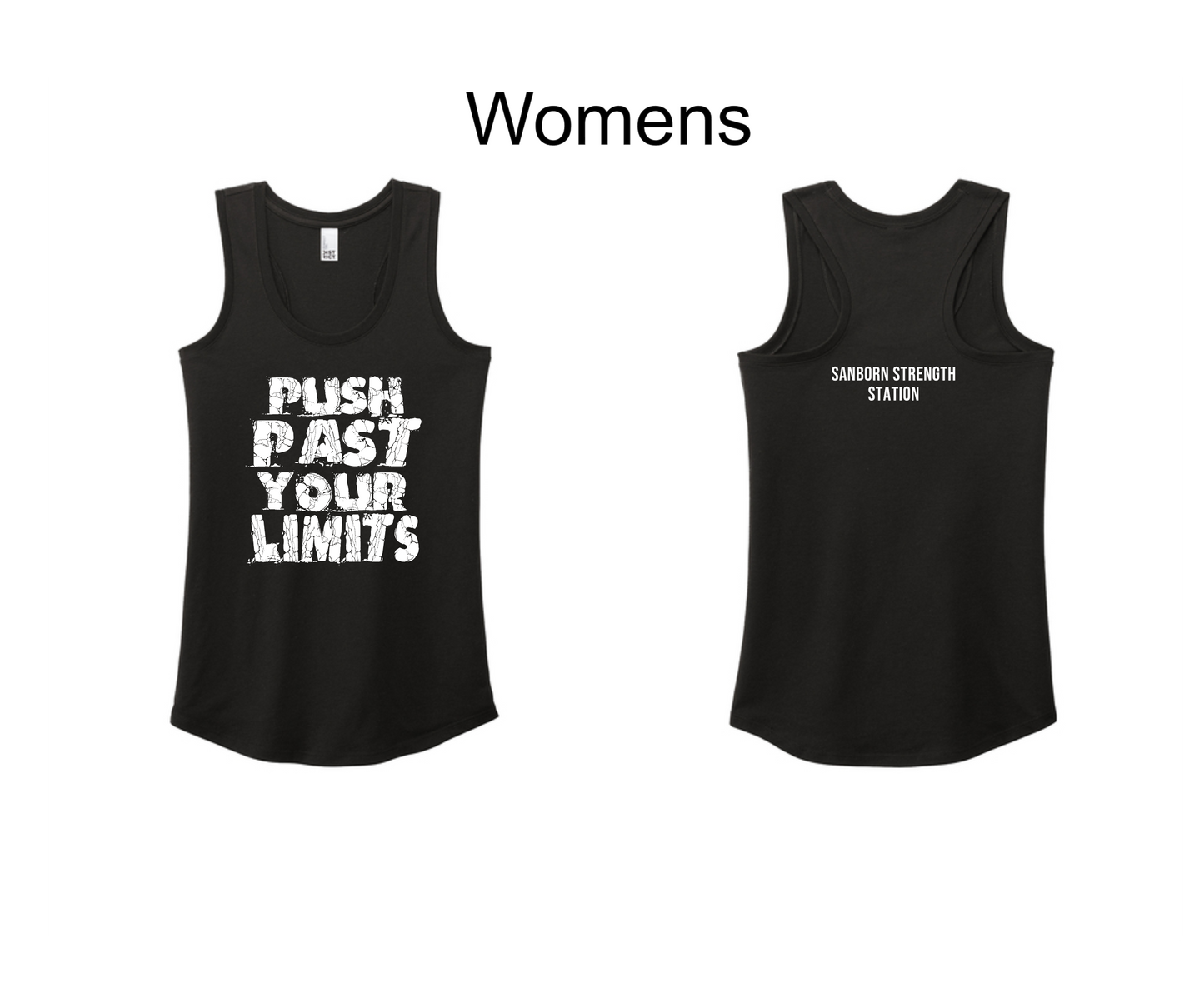 Push Past Your Limits Tank Sanborn Strength Station