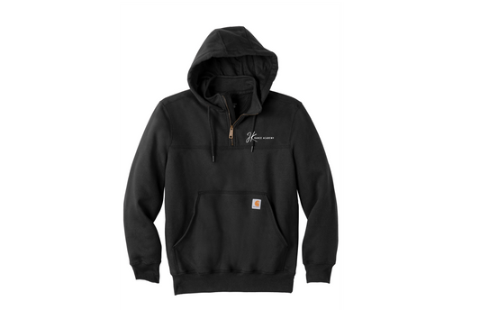 JK Dance Carhartt® Rain Defender® Paxton Heavyweight Hooded Zip Mock Sweatshirt