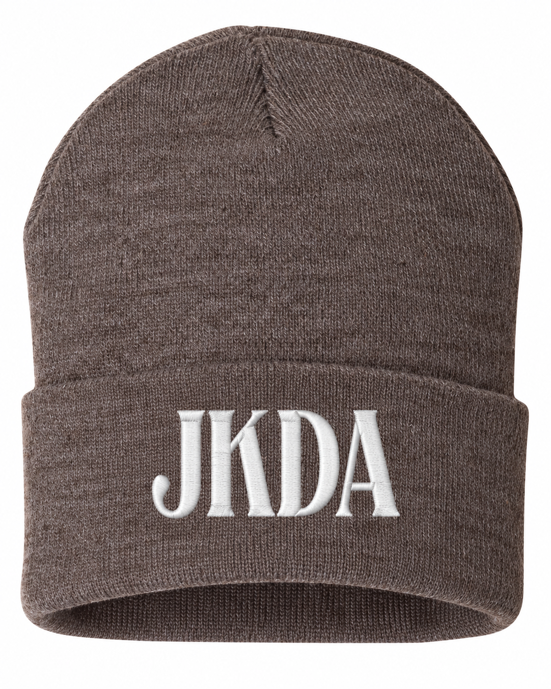 JK Dance Embroidered Cuffed Beanie