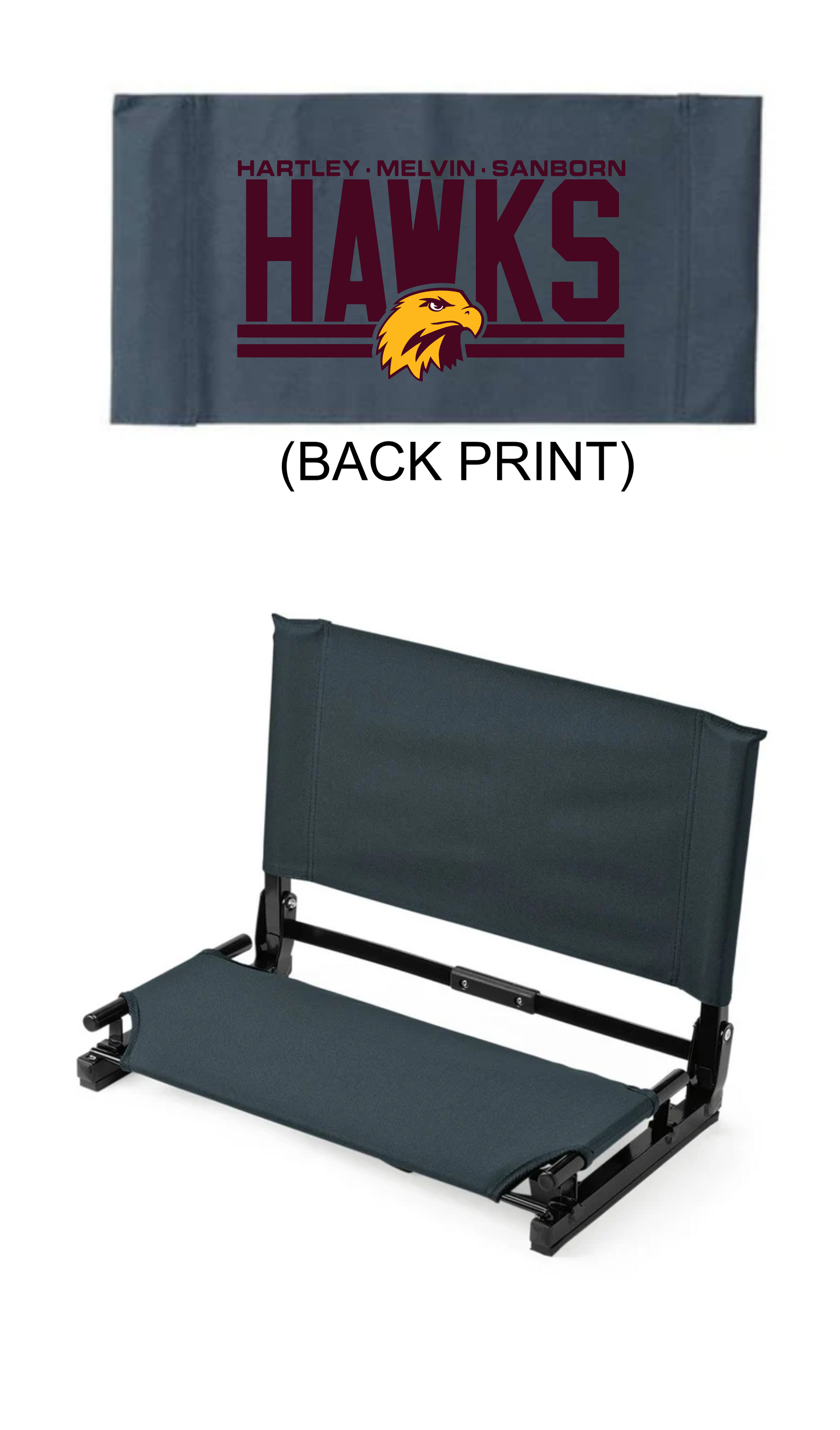 Hawks Wide Stadium Chair