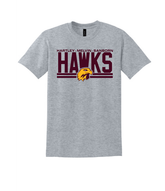 Loyal Roots Hawks Gildan T-Shirt