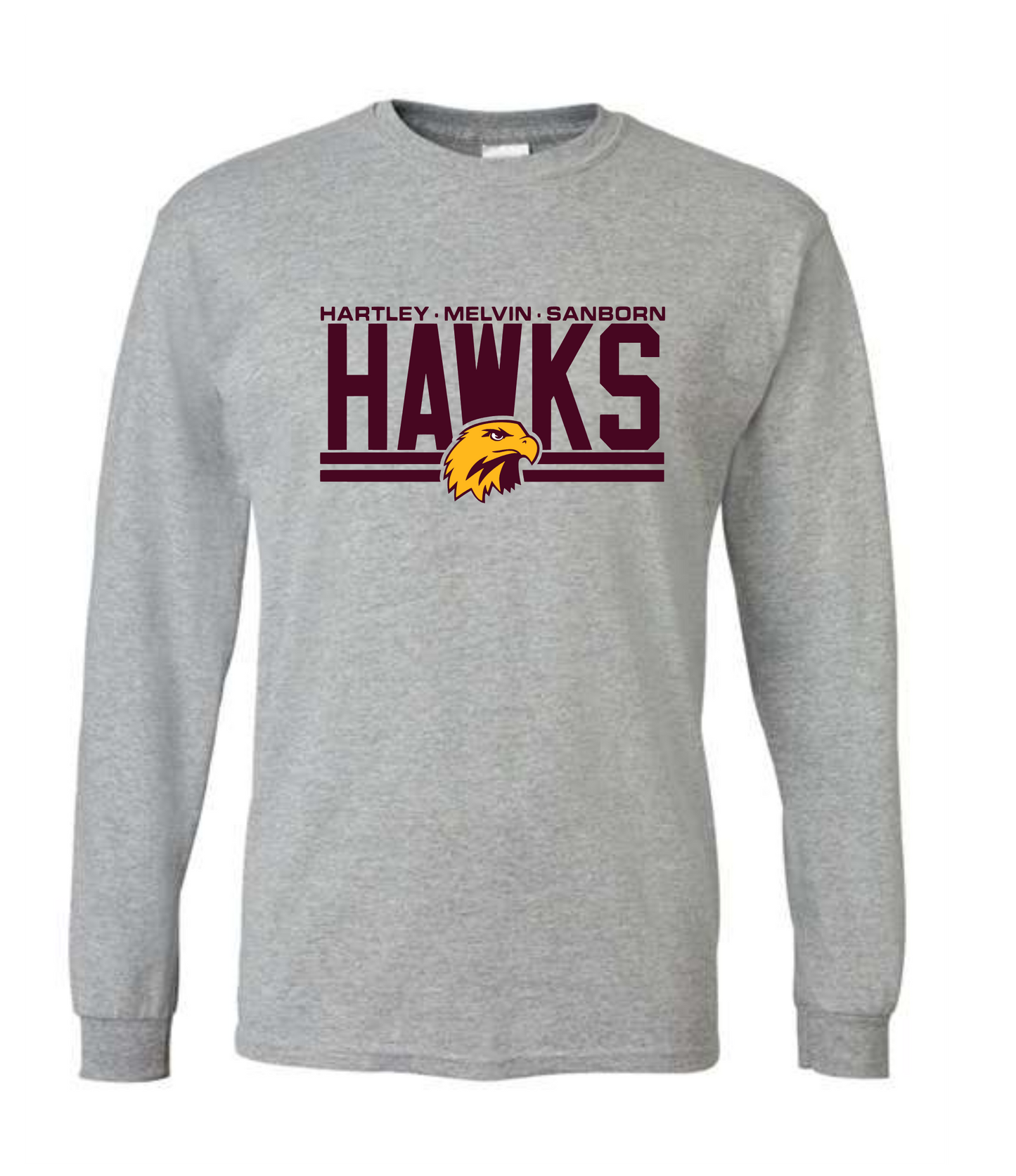 Loyal Roots Hawks Gildan Long Sleeve