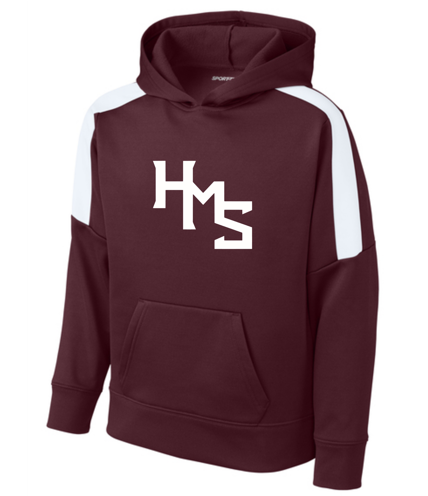 HMS Sport-Tek® Sport-Wick® Fleece United Pullover Hoodie