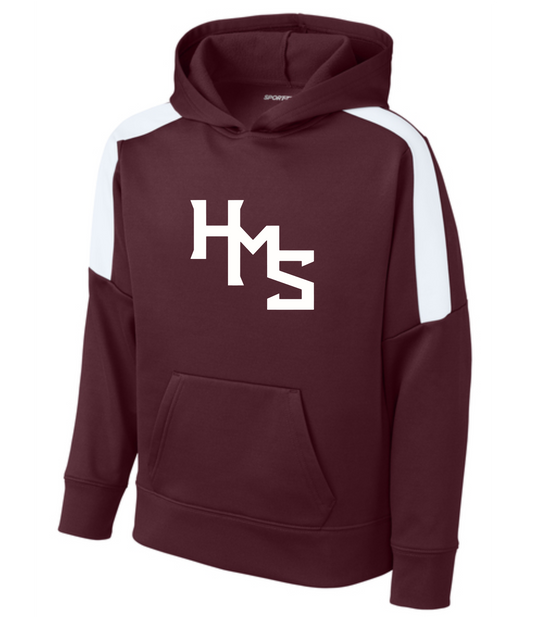 HMS Sport-Tek® Sport-Wick® Fleece United Pullover Hoodie