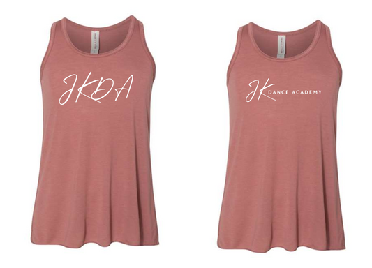 JK Dance Youth Bella+Canvas Flowy Racerback Tank