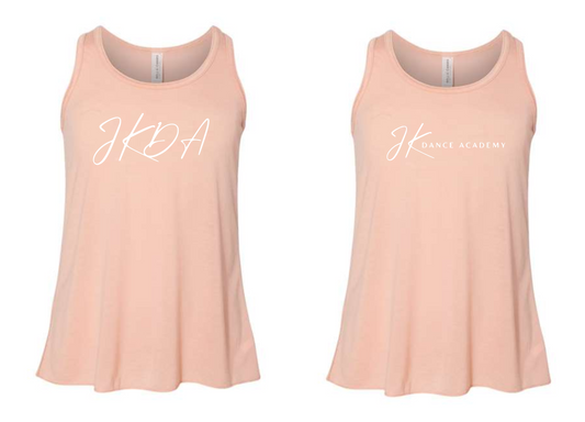 JK Dance Bella+Canvas Flowy Racerback Tank
