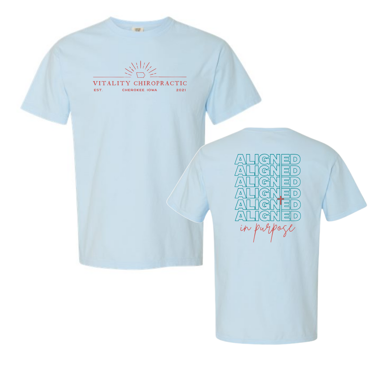 YOUTH Aligned in Purpose Vitality Chiro Tee