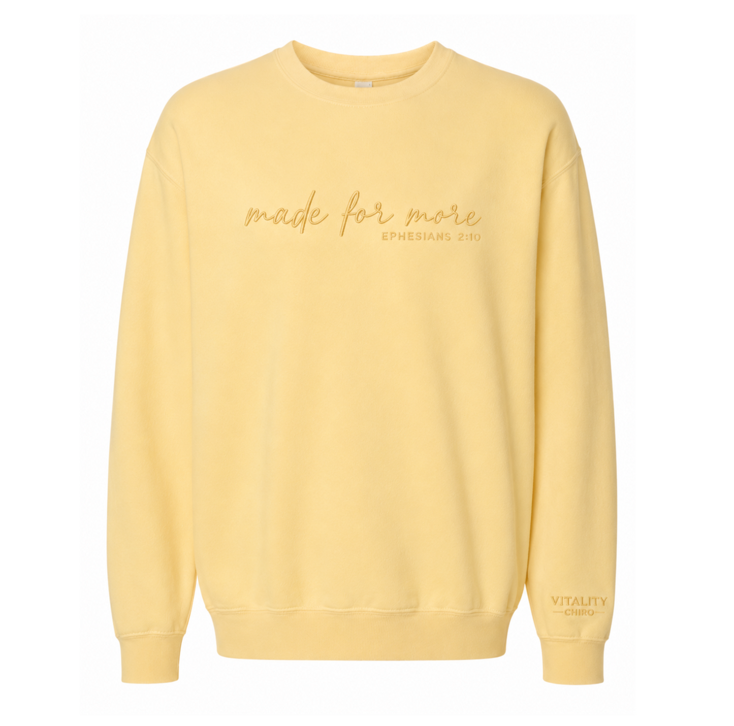 Made for More Vitality Chiro Lightweight Crewneck