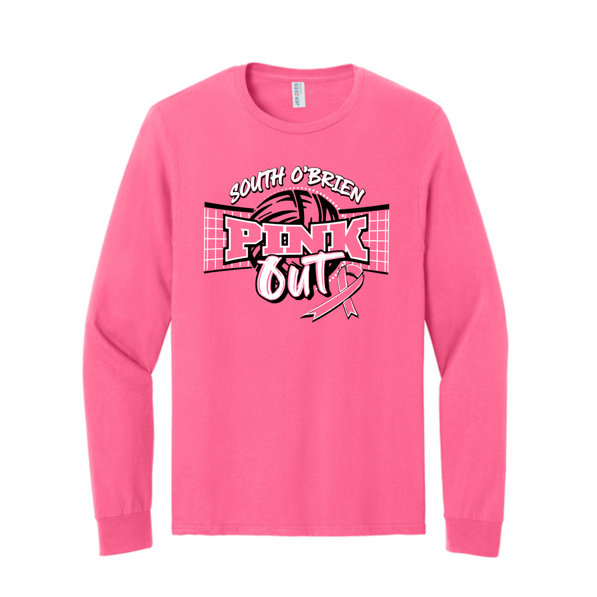 2026 South O'Brien Volleyball Pink Out