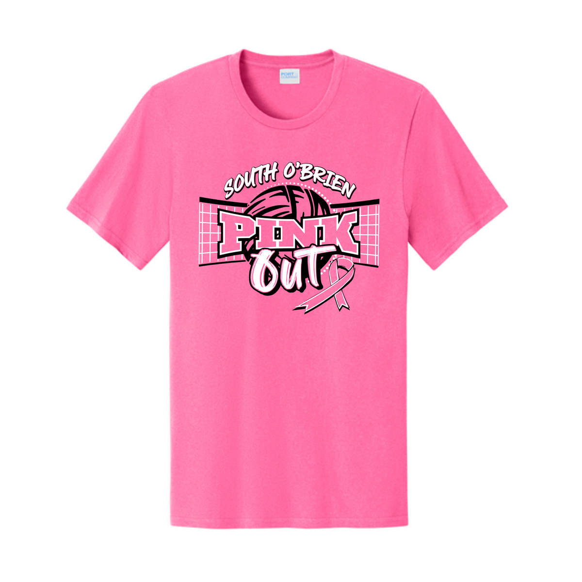 2026 South O'Brien Volleyball Pink Out