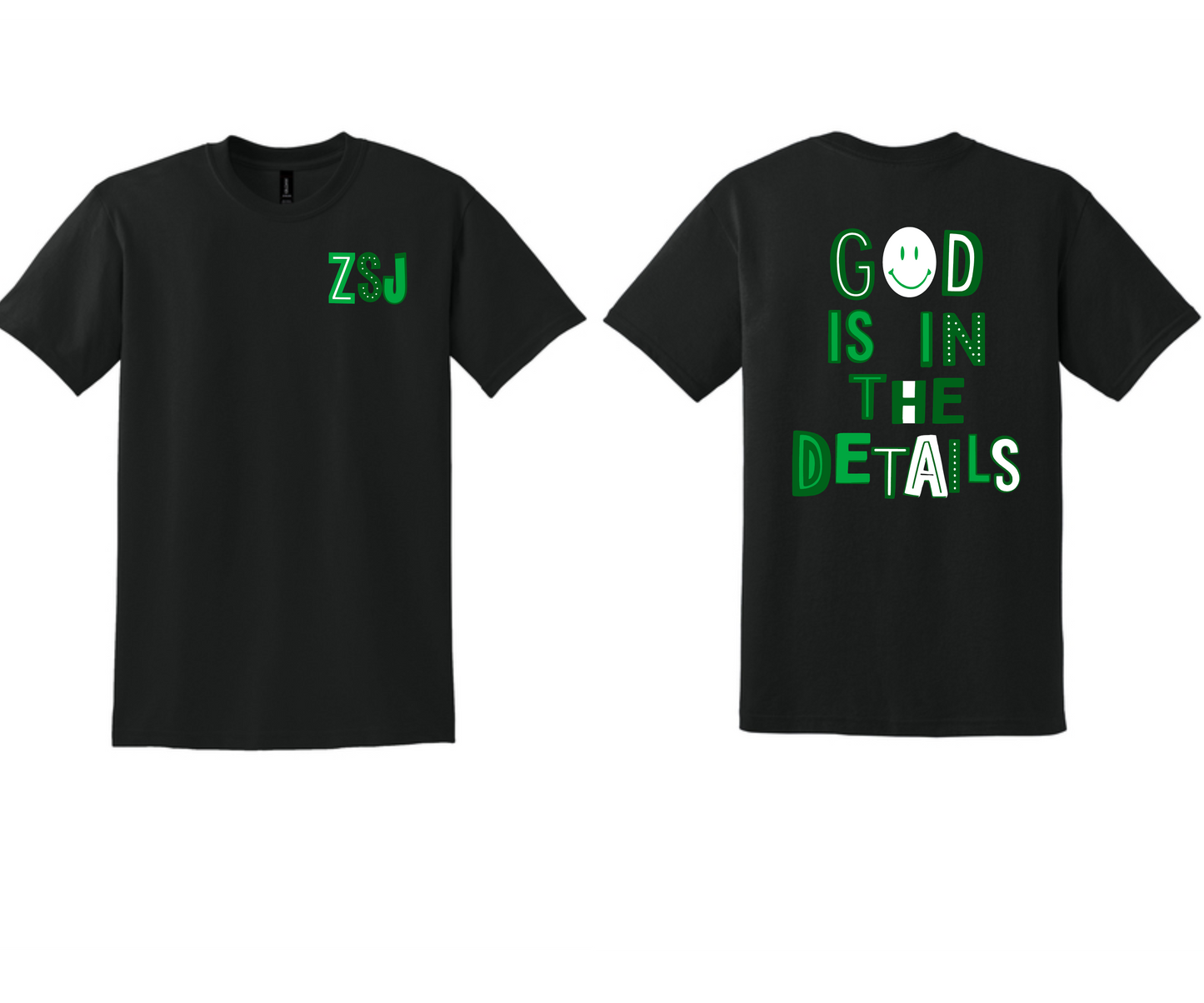 Zion God is in the Details Tee
